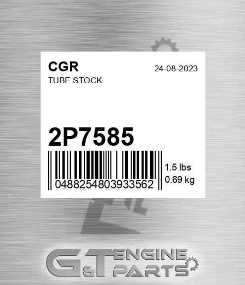 2P7585 Tube Stock