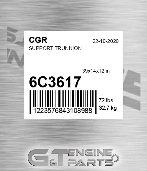 6C3617 Support Trunnion