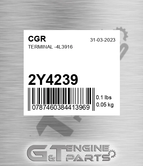 2Y4239 Terminal -4l3916