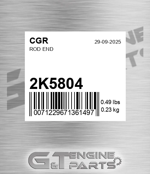 2K5804 Rod End
