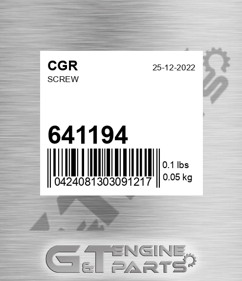 641194 Screw