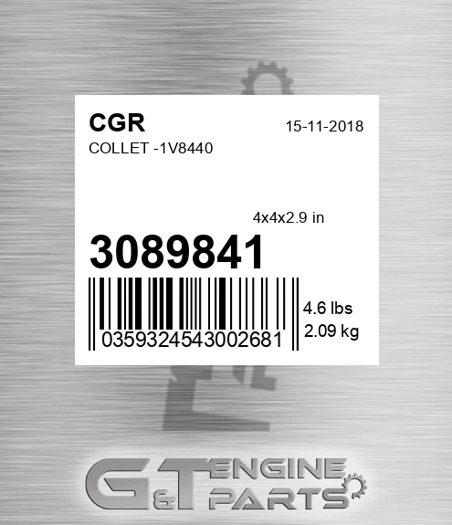 3089841 Collet -1v8440
