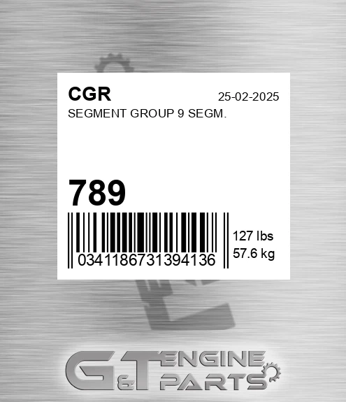 789 Segment Group 9 Segm.