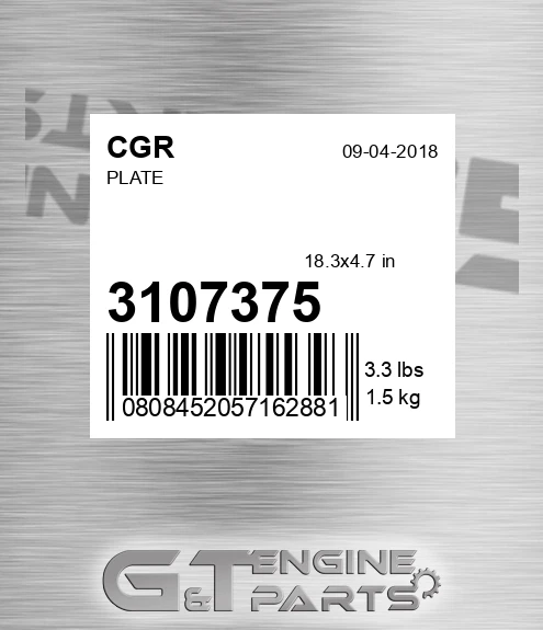 3107375 Plate