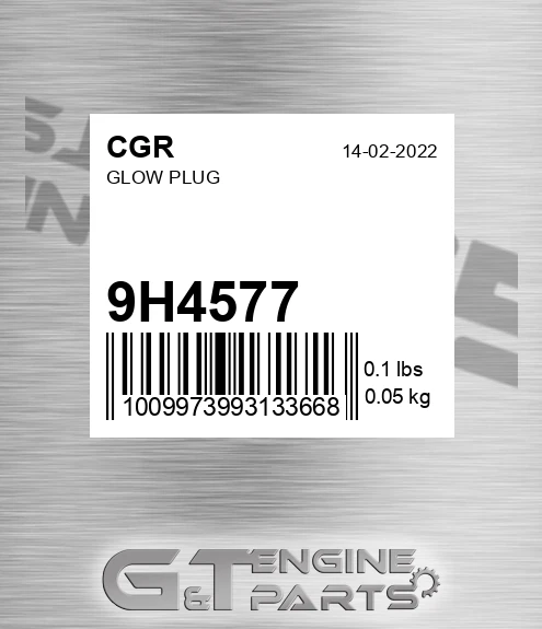 9H4577 CGR Glow Plug