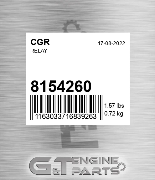 8154260 CGR Relay
