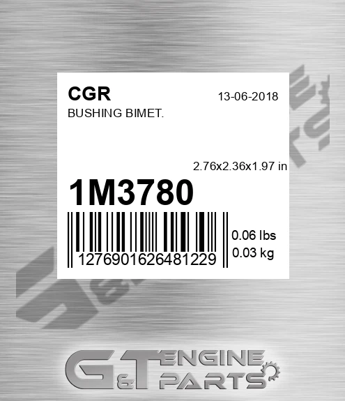 1M3780 Bushing Bimet.