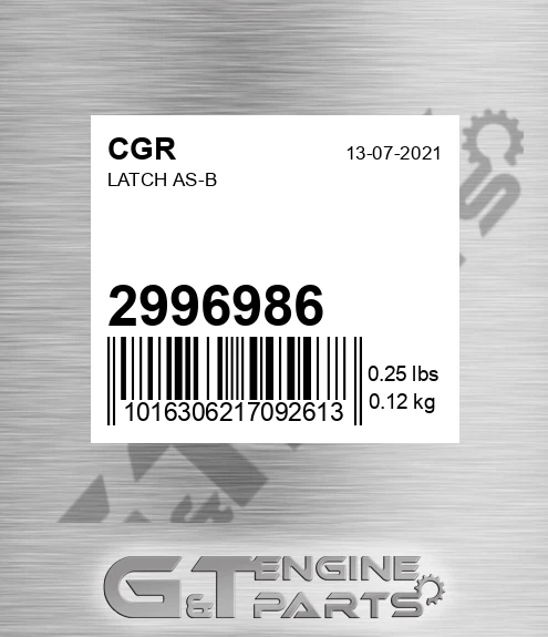 2996986 Latch As-b
