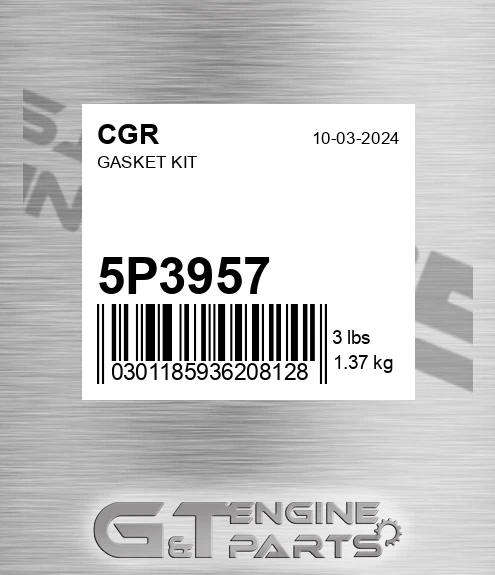 5P3957 CGR Gasket Kit