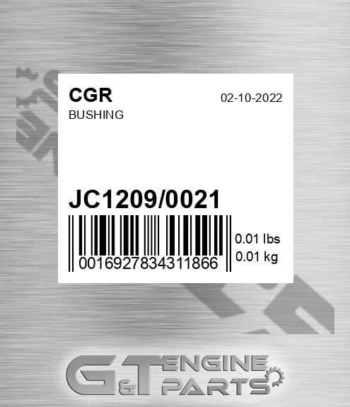 JC1209/0021 Bushing