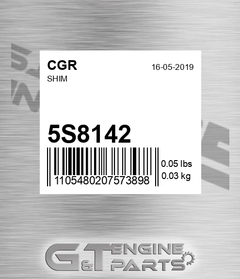 5S8142 Shim