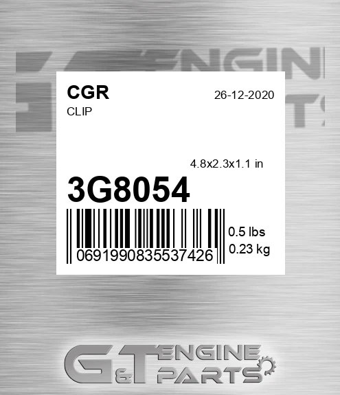 3G8054 CGR Clip