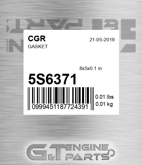 5S6371 CGR Gasket