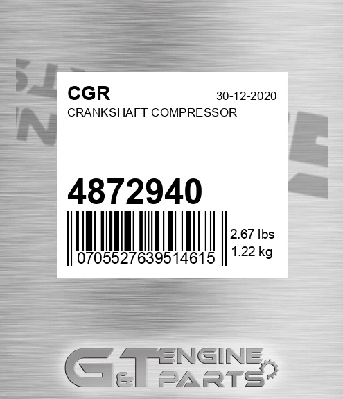 4872940 Crankshaft Compressor