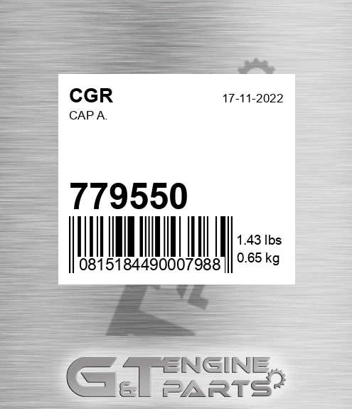 779550 CGR Cap A.