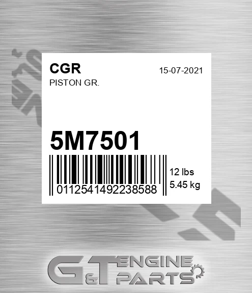5M7501 CGR Piston Gr.