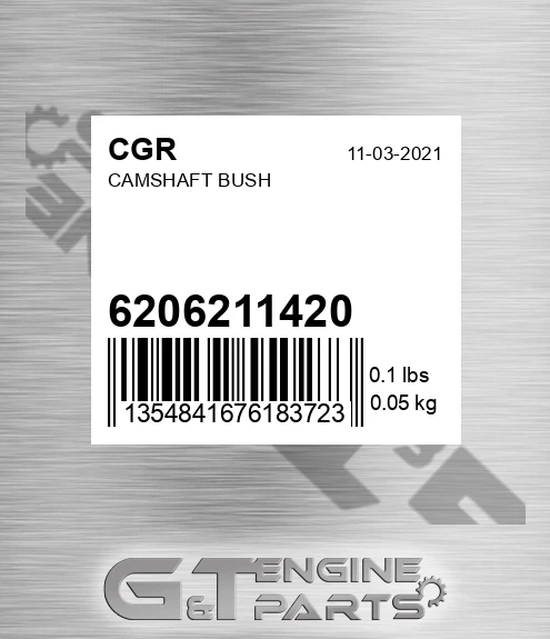 6206211420 Camshaft Bush for CGR