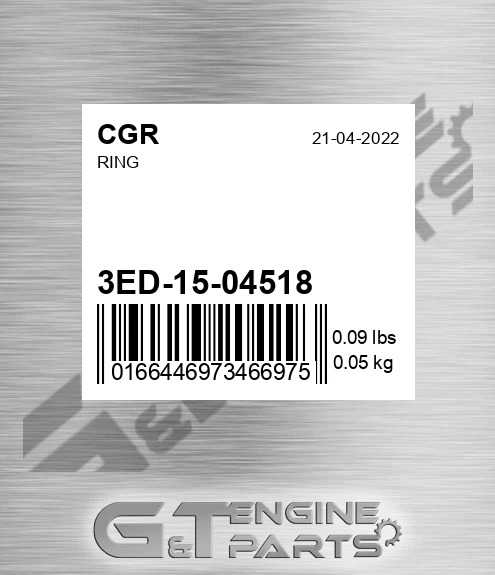 3ED-15-04518 Ring for CGR