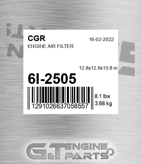 6I-2505 Engine Air Filter