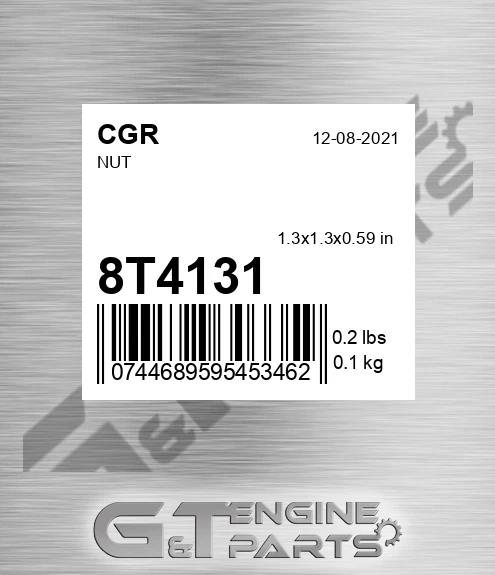 8T4131 CGR Nut