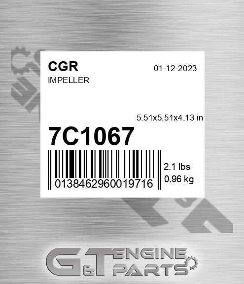 7C1067 CGR Impeller