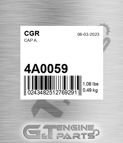 4A0059 Cap A.