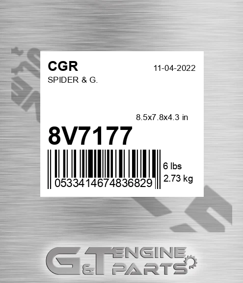 8V7177 CGR Spider & G.