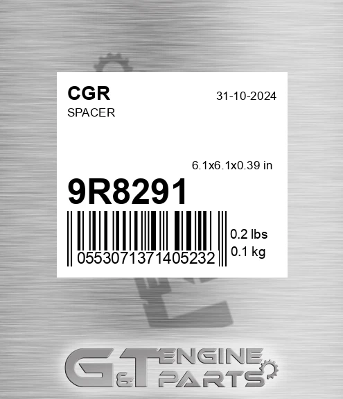 9R8291 CGR Spacer