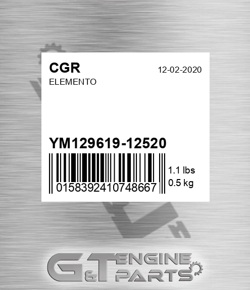 YM129619-12520 Elemento