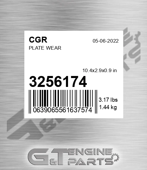 3256174 Plate Wear