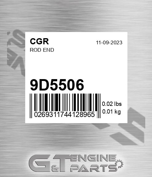 9D5506 Rod End