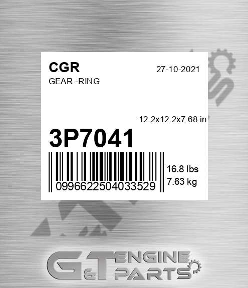 3P7041 CGR Gear -ring