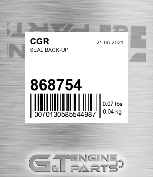 868754 Seal Back-up