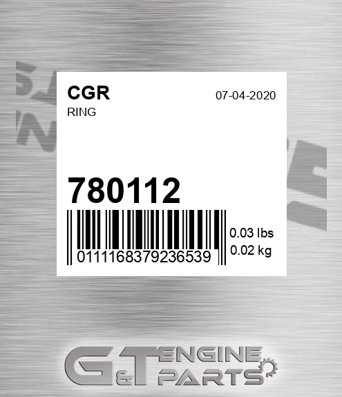 780112 CGR Ring