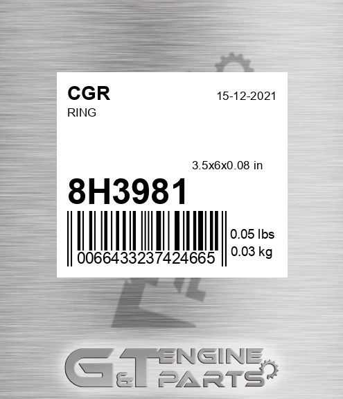 8H3981 Ring
