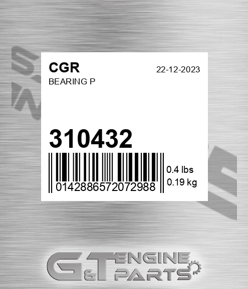 310432 Bearing P