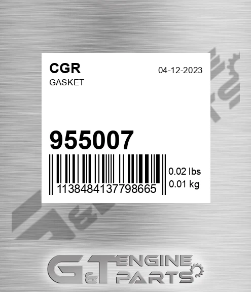 955007 CGR Gasket