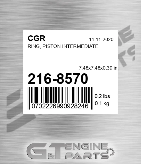 216-8570 Ring, Piston Intermediate for CGR