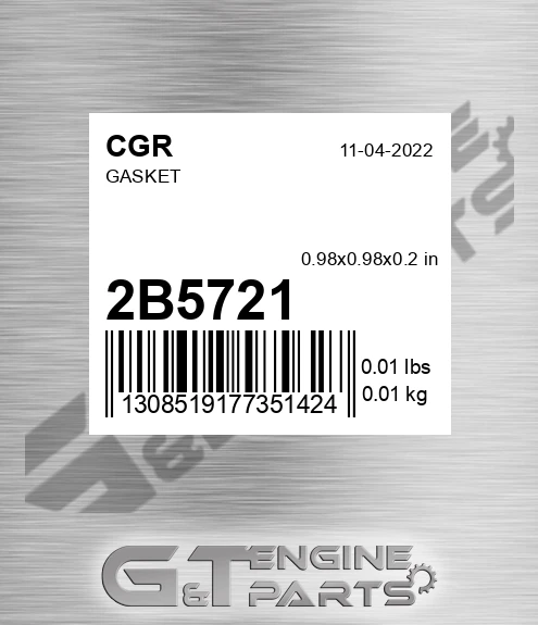 2B5721 CGR Gasket