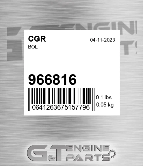 966816 Bolt