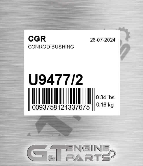 U9477/2 Conrod Bushing