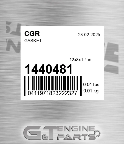 1440481 CGR Gasket