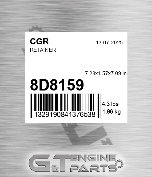 8D8159 CGR Retainer