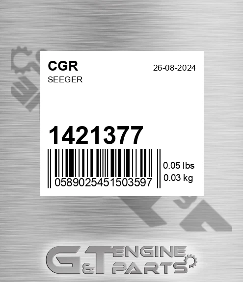 1421377 Seeger