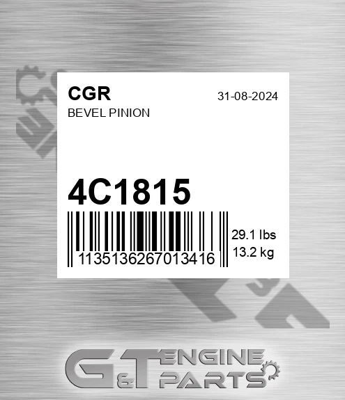 4C1815 Bevel Pinion