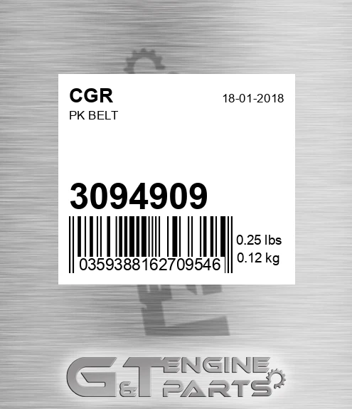 3094909 Pk Belt