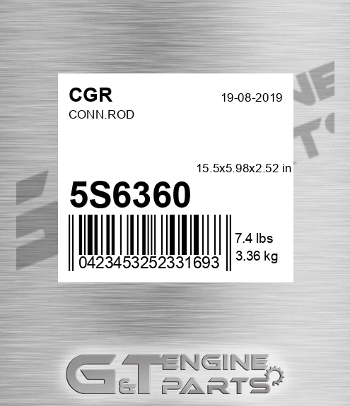 5S6360 CGR Conn.rod
