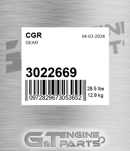 3022669 Gear