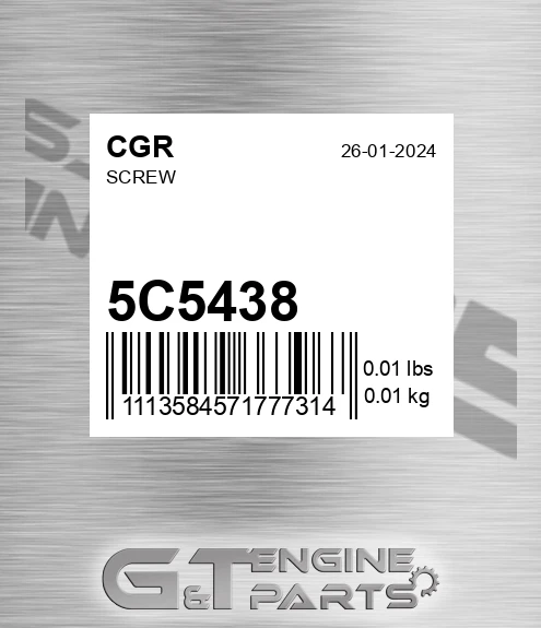 5C5438 Screw