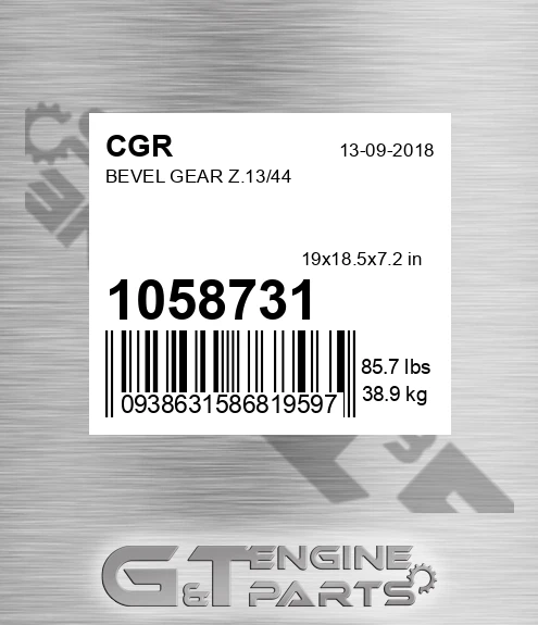1058731 Bevel Gear Z.13/44